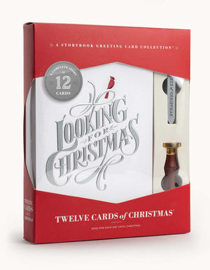 Cardinal Greetings, Twelve Cards of Christmas, Box Front